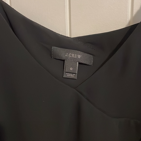 J. Crew Black Ruffle Tank - Picture 3 of 5